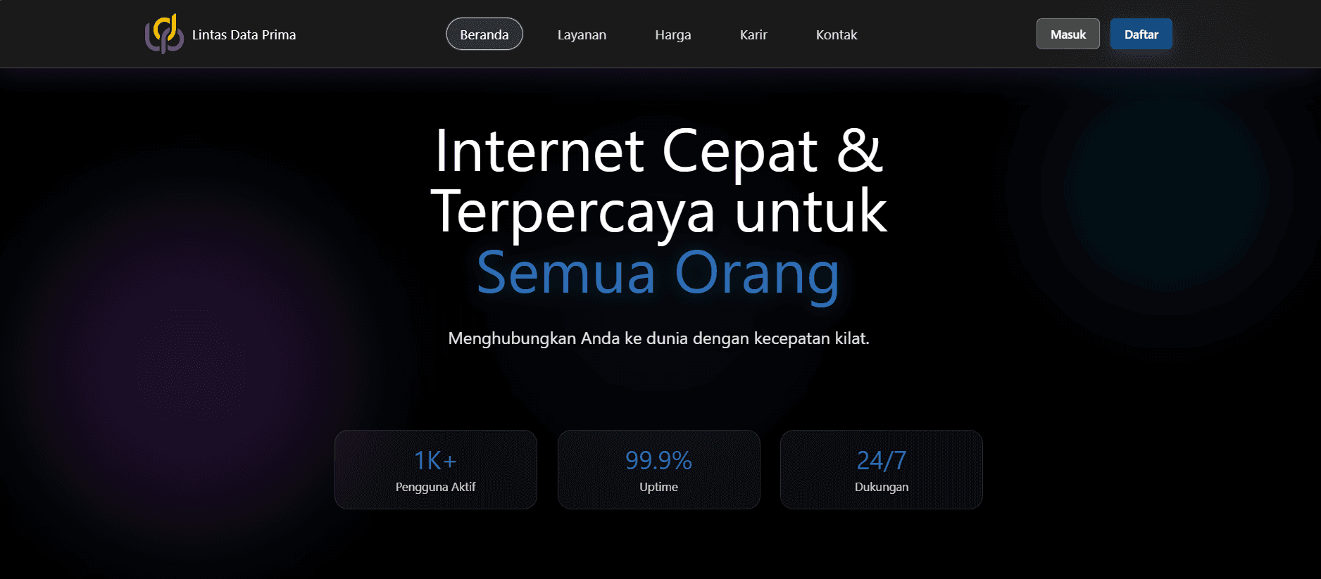 Dashboard Super Admin HRIS